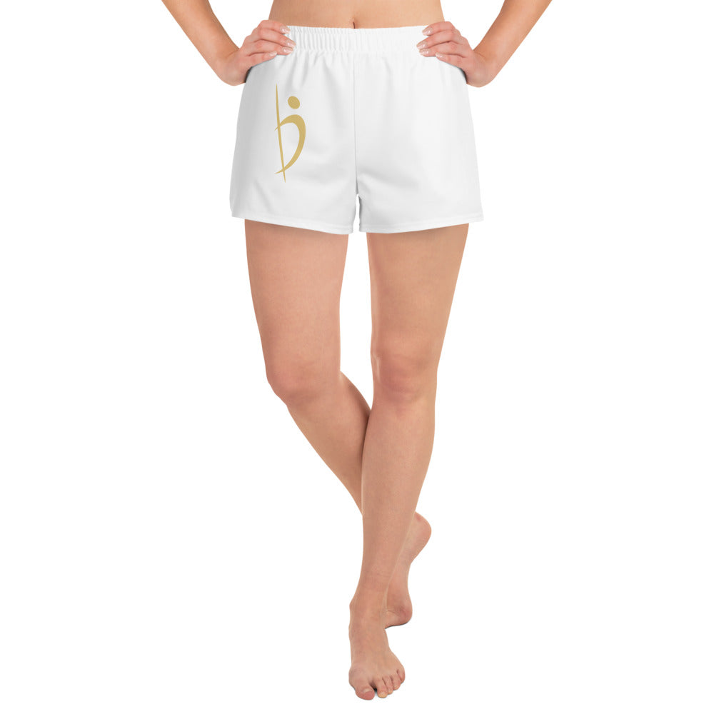 Pantalón corto deportivo reciclado integral para mujer